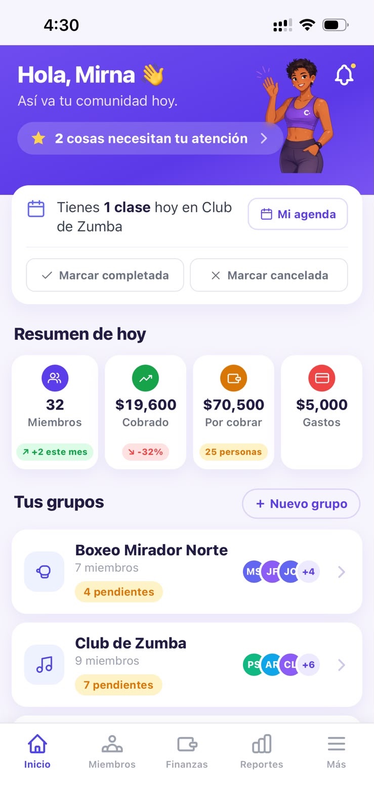 Tu inicio