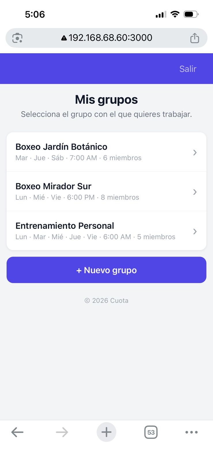 Grupos
