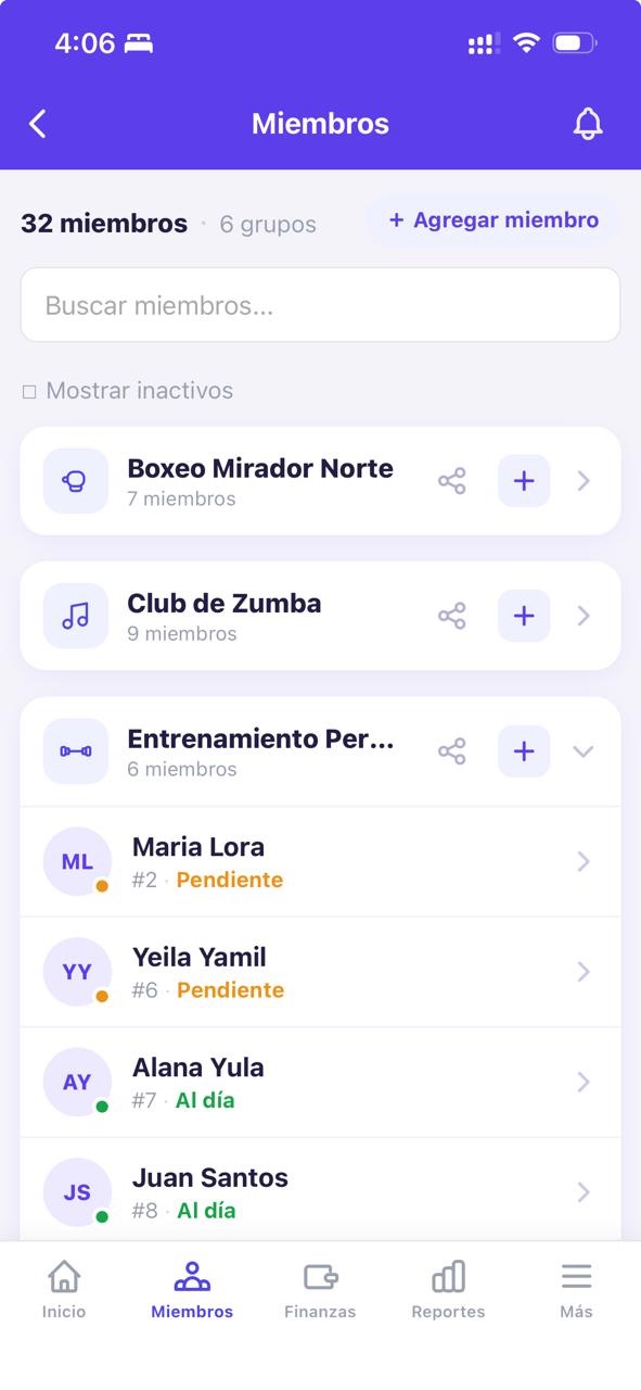 Miembros